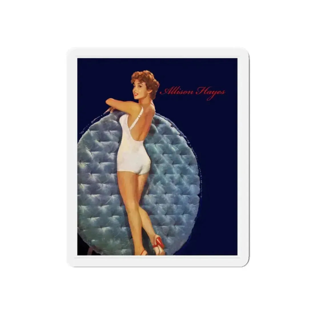 Allison Hayes #163 (Vintage Female Icon) Refrigerator Magnet 6 Inch Die-Cut - The Sticker Space