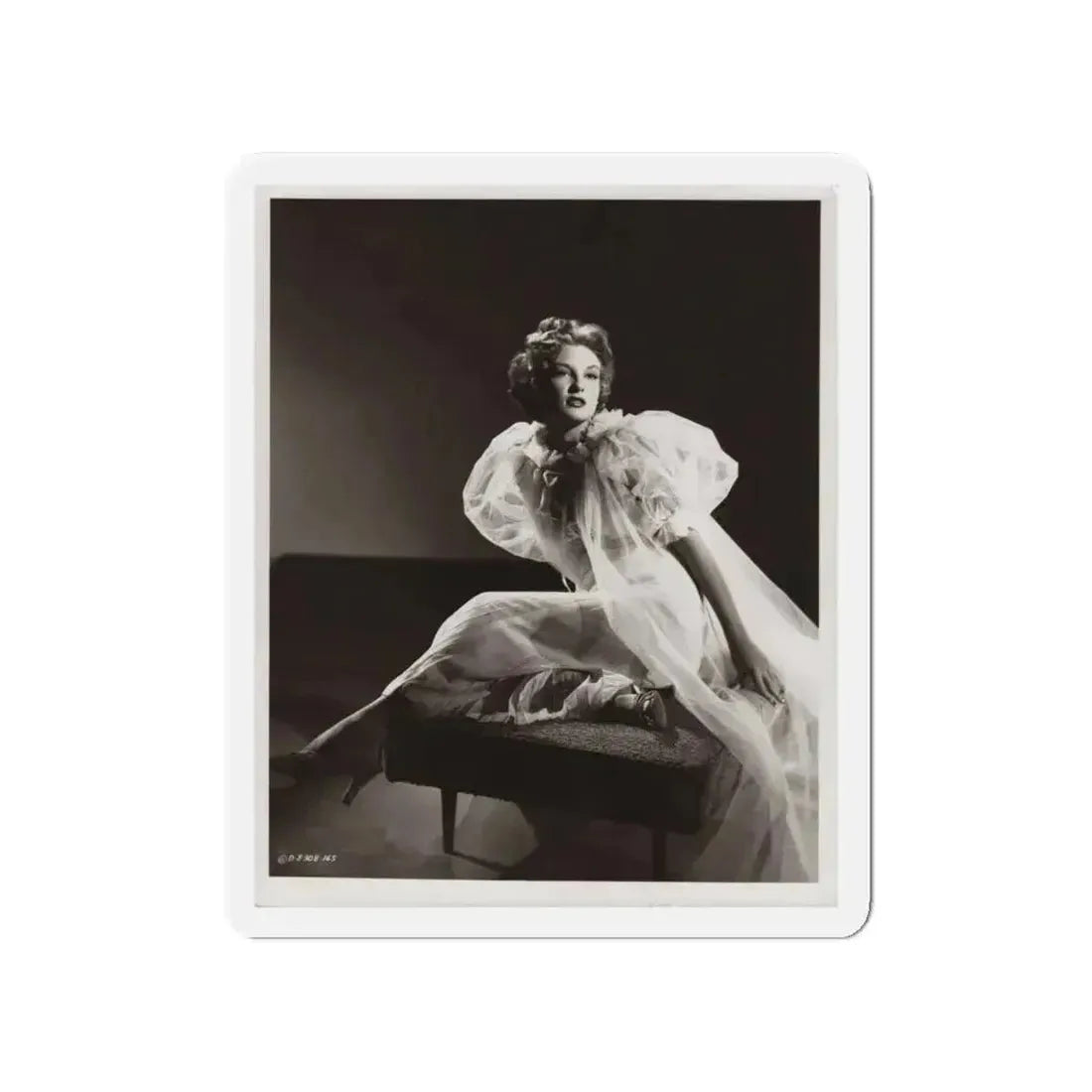 Allison Hayes #177 (Vintage Female Icon) Refrigerator Magnet 4 Inch Die-Cut - The Sticker Space