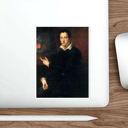 ALLORI, Alessandro - Portrait of a Young Man (Artwork) STICKER Vinyl Die-Cut Decal-The Sticker Space