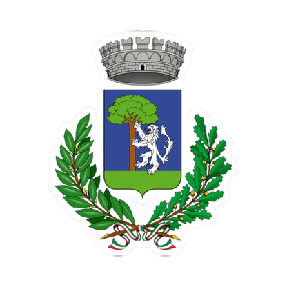 Almenno San Bartolomeo-Stemma (Italy) (Coat of Arms) STICKER Vinyl Kiss-Cut Decal 2 Inch White - The Sticker Space