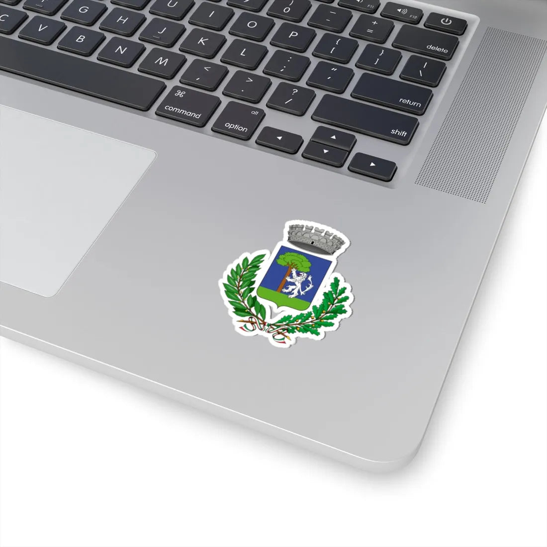 Almenno San Bartolomeo-Stemma (Italy) (Coat of Arms) STICKER Vinyl Kiss-Cut Decal - The Sticker Space