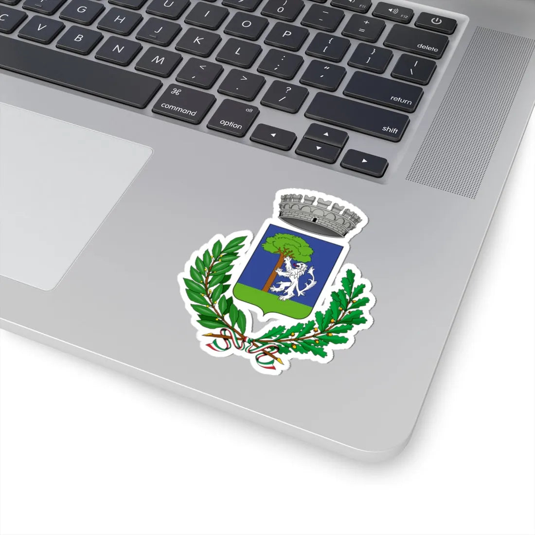 Almenno San Bartolomeo-Stemma (Italy) (Coat of Arms) STICKER Vinyl Kiss-Cut Decal - The Sticker Space