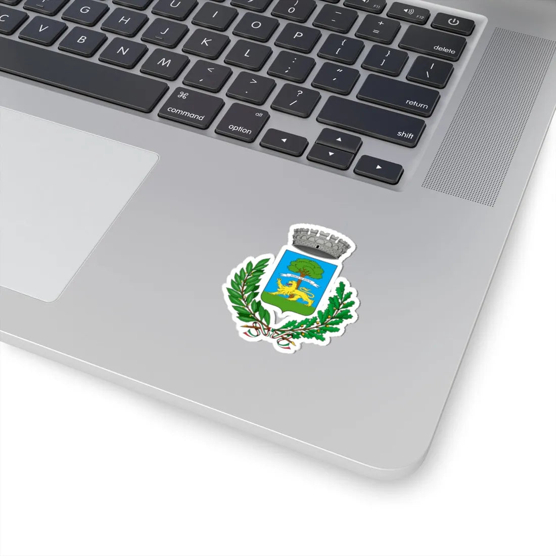 Almenno San Salvatore-Stemma (Italy) (Coat of Arms) STICKER Vinyl Kiss-Cut Decal - The Sticker Space