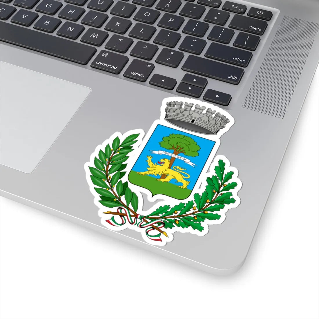 Almenno San Salvatore-Stemma (Italy) (Coat of Arms) STICKER Vinyl Kiss-Cut Decal - The Sticker Space
