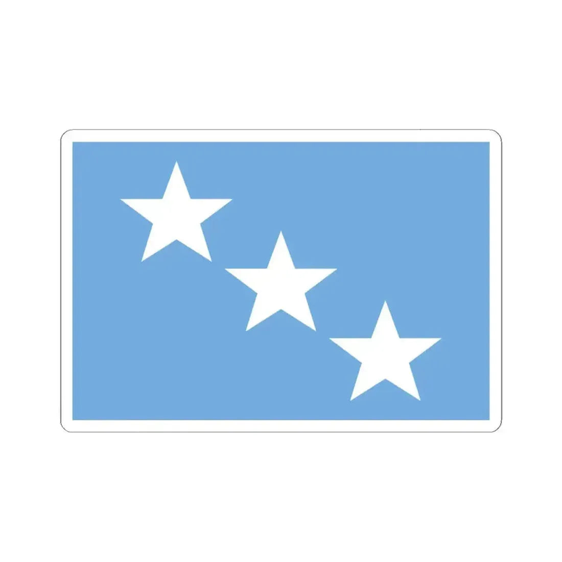 Almirante armada Argentina bandera (Argentina) STICKER Vinyl Kiss-Cut Decal 6 Inch White - The Sticker Space