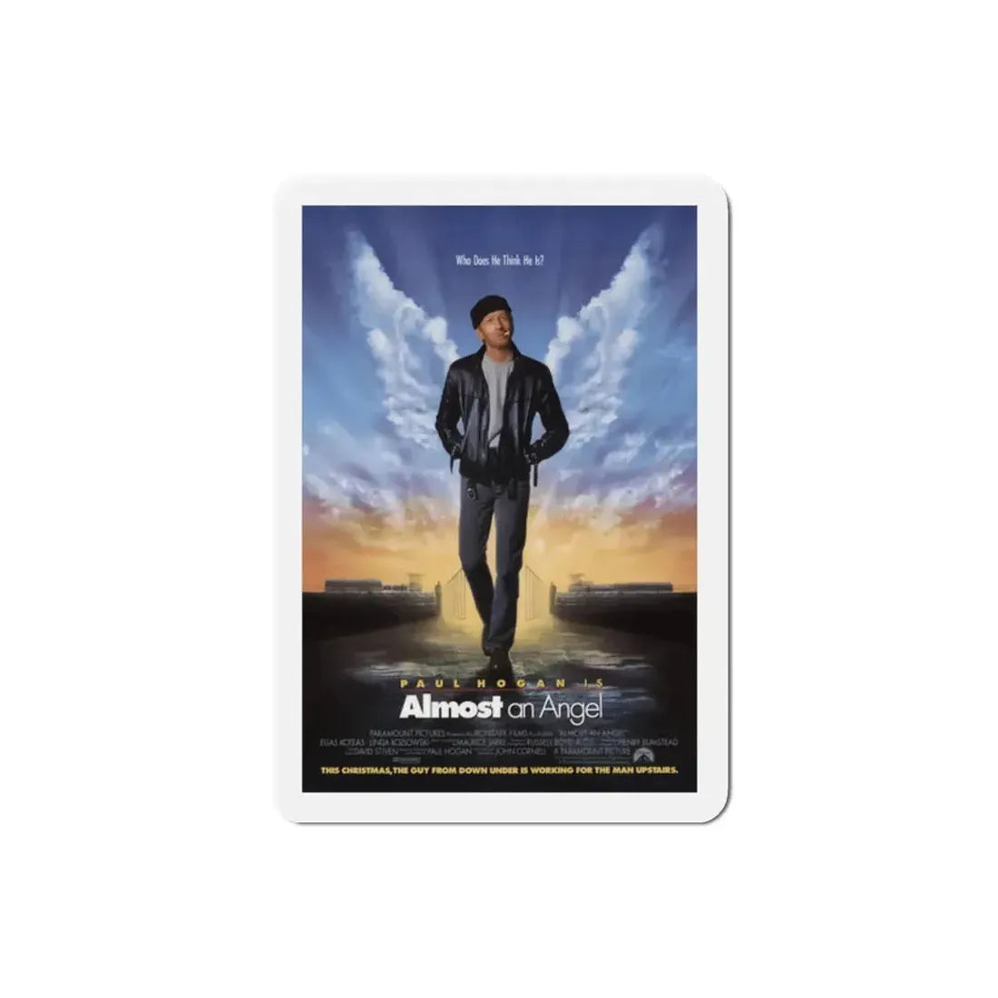 Almost an Angel 1990 Movie Poster Refrigerator Magnet - The Sticker Space