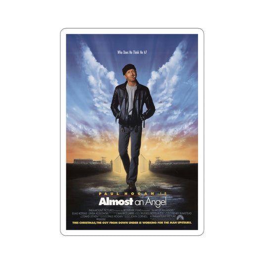 Almost an Angel 1990 Movie Poster STICKER Vinyl Die-Cut Decal-6 Inch-The Sticker Space