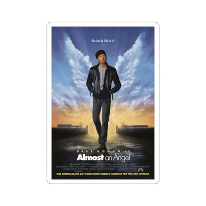 Almost an Angel 1990 Movie Poster STICKER Vinyl Die-Cut Decal - The Sticker Space
