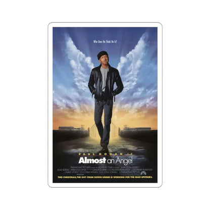 Almost an Angel 1990 Movie Poster STICKER Vinyl Die-Cut Decal - The Sticker Space