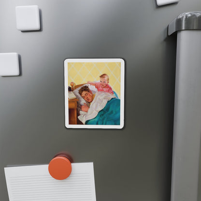 Almost Got It!, This Week magazine- Father's Day cover, June 18, 1939 (Magazine Illustration) Refrigerator Magnet-The Sticker Space