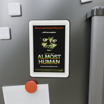 ALMOST HUMAN 1974 Movie Poster - Die-Cut Magnet-The Sticker Space