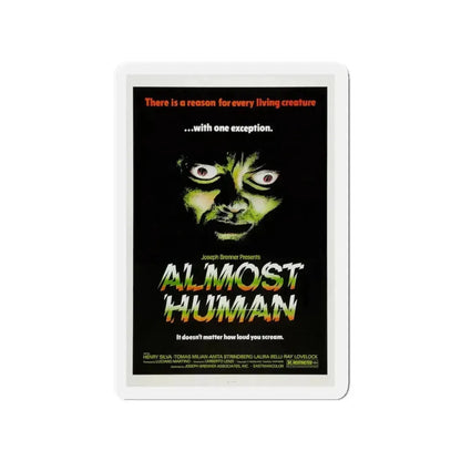 ALMOST HUMAN 1974 Movie Poster - Refrigerator Magnet - The Sticker Space