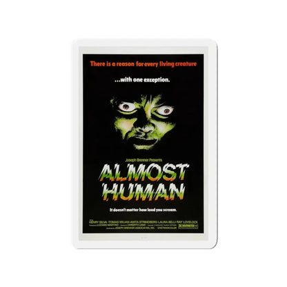 ALMOST HUMAN 1974 Movie Poster - Refrigerator Magnet - The Sticker Space