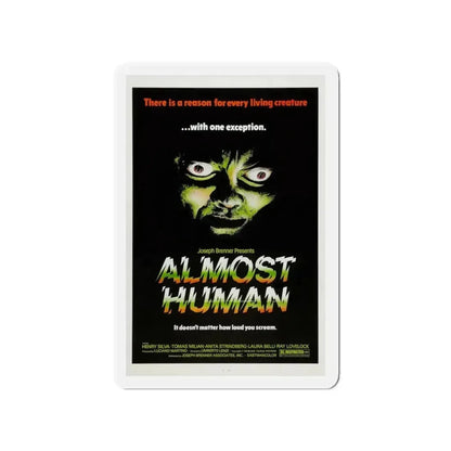 ALMOST HUMAN 1974 Movie Poster - Refrigerator Magnet - The Sticker Space