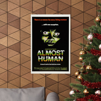 ALMOST HUMAN 1974 - Paper Movie Poster-The Sticker Space