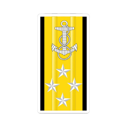 AlmtAB (Bolivia) (Military Rank) STICKER Vinyl Kiss-Cut Decal 3 Inch White - The Sticker Space