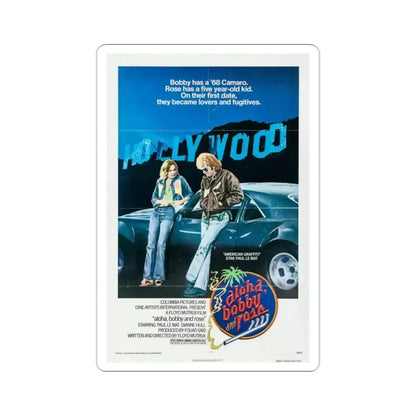 Aloha Bobby and Rose 1975 Movie Poster STICKER Vinyl Die-Cut Decal 2 Inch - The Sticker Space