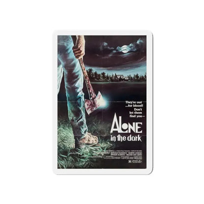 ALONE IN THE DARK 1982 Movie Poster - Refrigerator Magnet - The Sticker Space