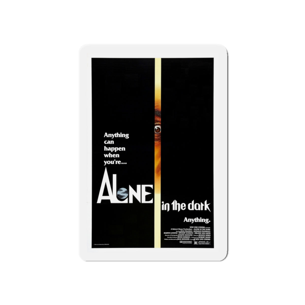 ALONE IN THE DARK (3) 1982 Movie Poster - Die-Cut Magnet-5" x 5"-The Sticker Space