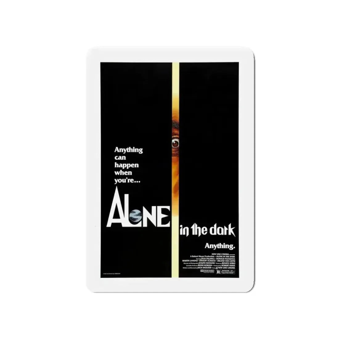 ALONE IN THE DARK (3) 1982 Movie Poster - Refrigerator Magnet - The Sticker Space