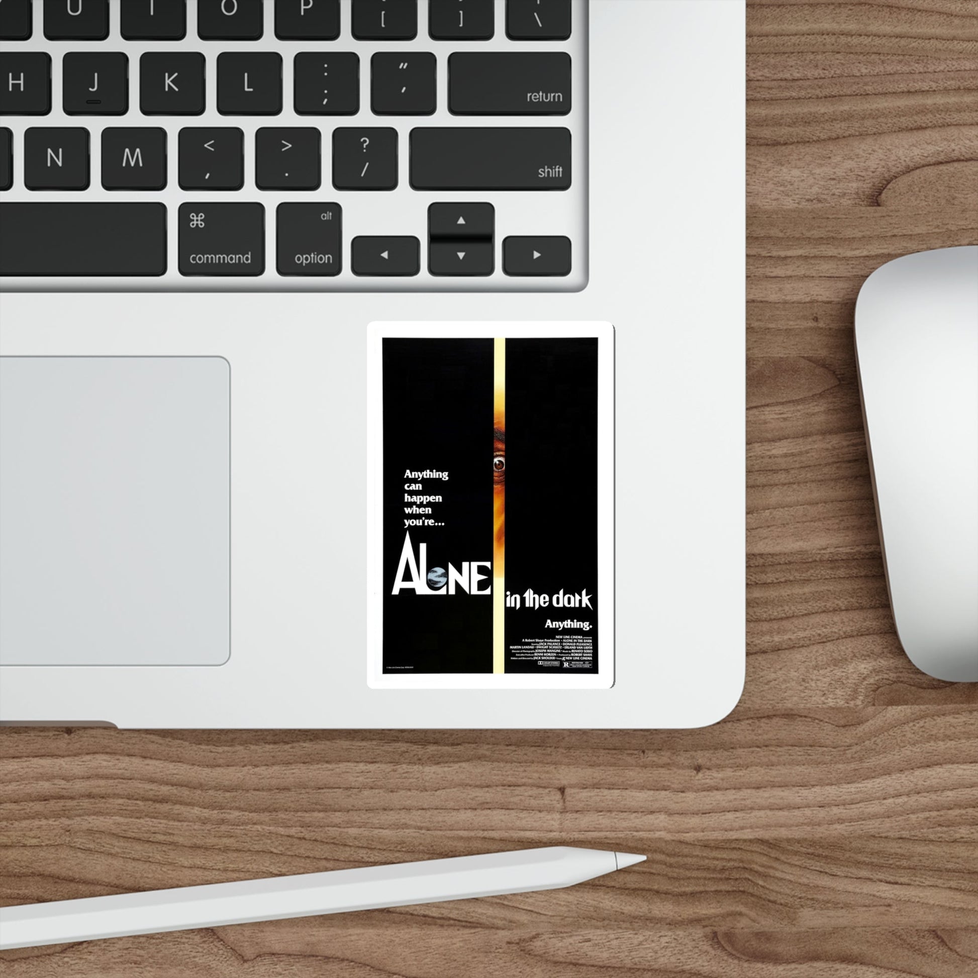 ALONE IN THE DARK (3) 1982 Movie Poster STICKER Vinyl Die-Cut Decal-The Sticker Space