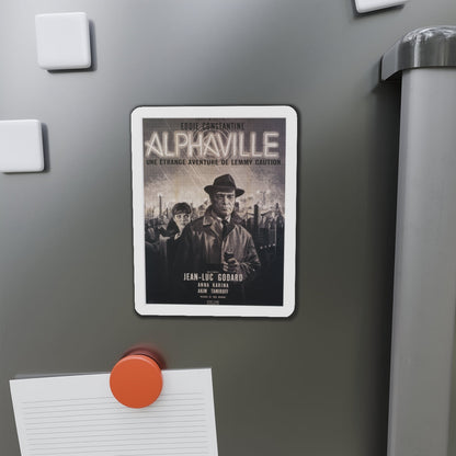 ALPHAVILLE 1965 Movie Poster - Die-Cut Magnet-The Sticker Space