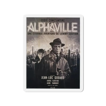 ALPHAVILLE 1965 Movie Poster - Refrigerator Magnet - The Sticker Space