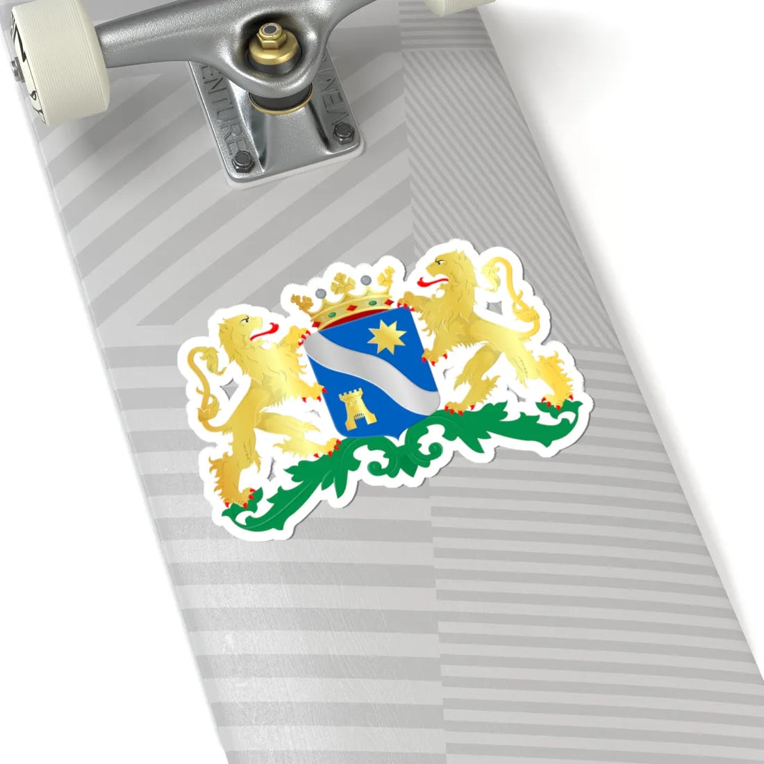 Alphen aan den Rijn wapen 2014 (Netherlands) (Coat of Arms) STICKER Vinyl Kiss-Cut Decal - The Sticker Space