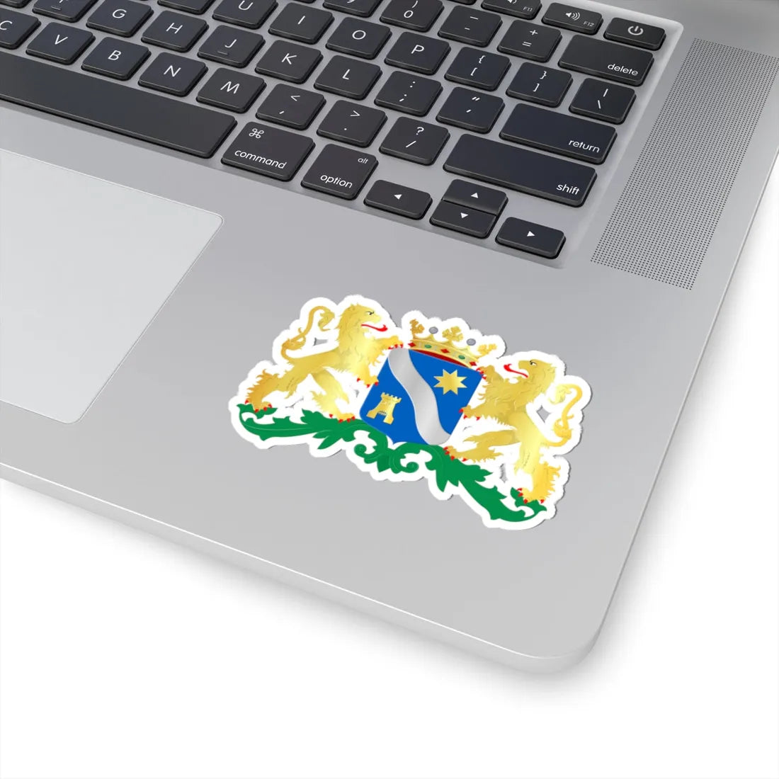 Alphen aan den Rijn wapen 2014 (Netherlands) (Coat of Arms) STICKER Vinyl Kiss-Cut Decal - The Sticker Space