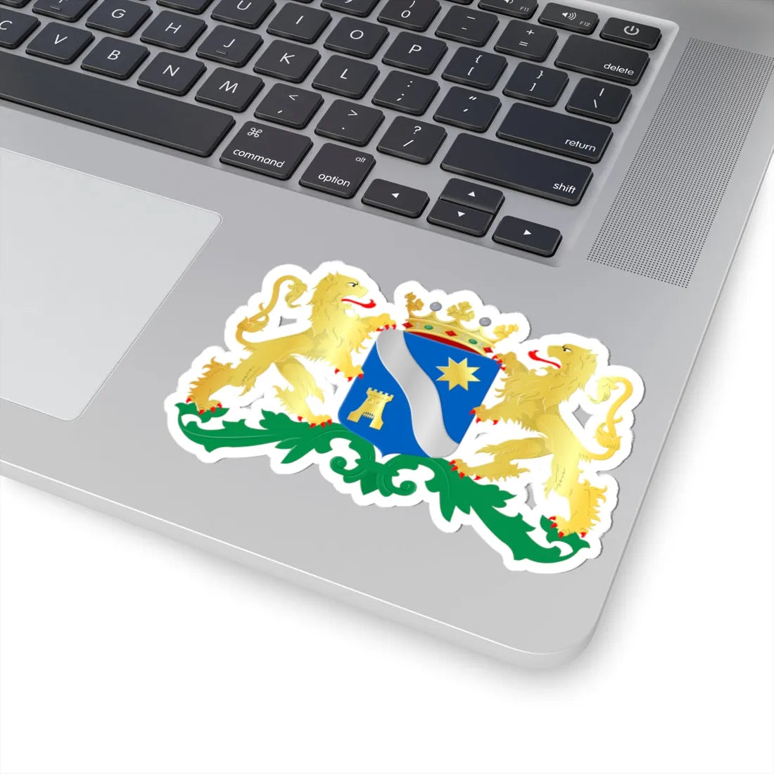 Alphen aan den Rijn wapen 2014 (Netherlands) (Coat of Arms) STICKER Vinyl Kiss-Cut Decal - The Sticker Space