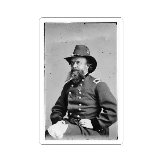 Alpheus S. Williams 002(2) (U.S. Civil War) STICKER Vinyl Kiss-Cut Decal 2 Inch White - The Sticker Space