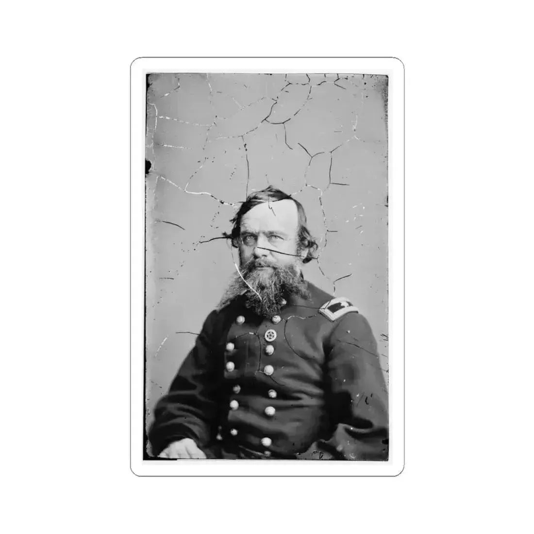 Alpheus S. Williams 004 (U.S. Civil War) STICKER Vinyl Kiss-Cut Decal 6 Inch White - The Sticker Space