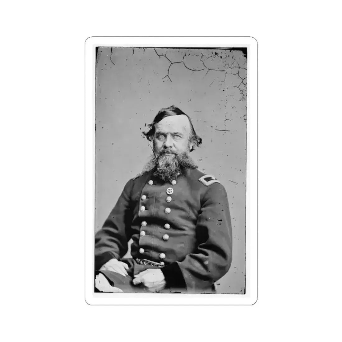 Alpheus S. Williams 005 (U.S. Civil War) STICKER Vinyl Kiss-Cut Decal 3 Inch White - The Sticker Space