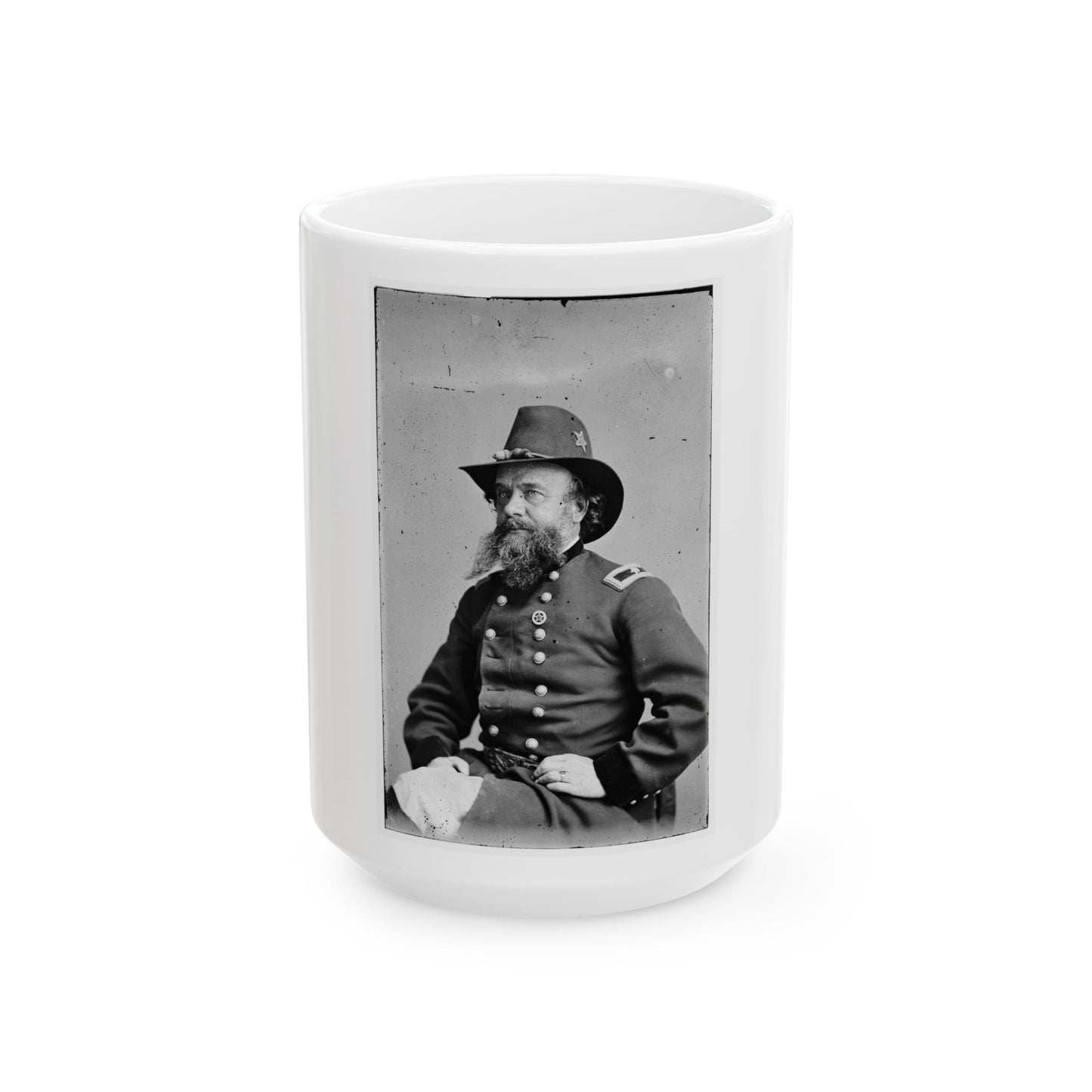 Alpheus S. Williams 002(2) (U.S. Civil War) White Coffee Mug-15oz-The Sticker Space