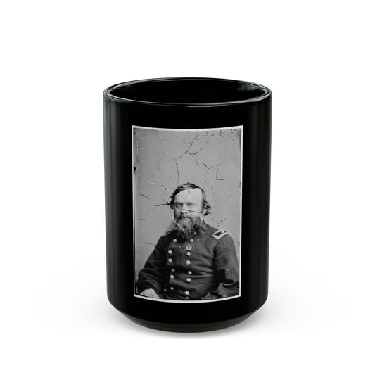 Alpheus S. Williams 004 (U.S. Civil War) Black Coffee Mug-15oz-The Sticker Space