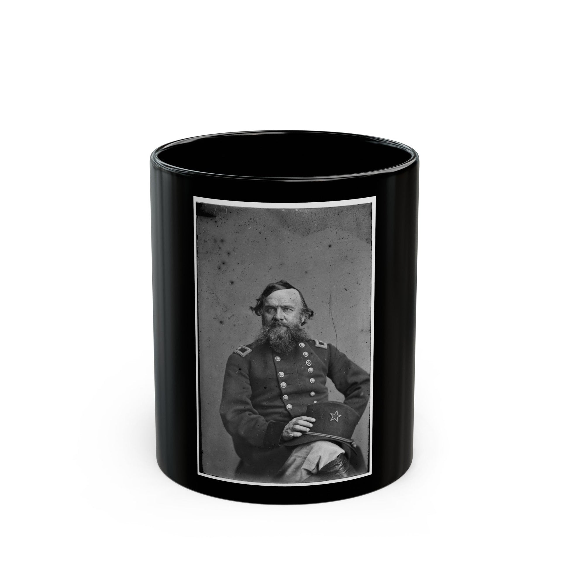 Alpheus S. Williams (U.S. Civil War) Black Coffee Mug-11oz-The Sticker Space