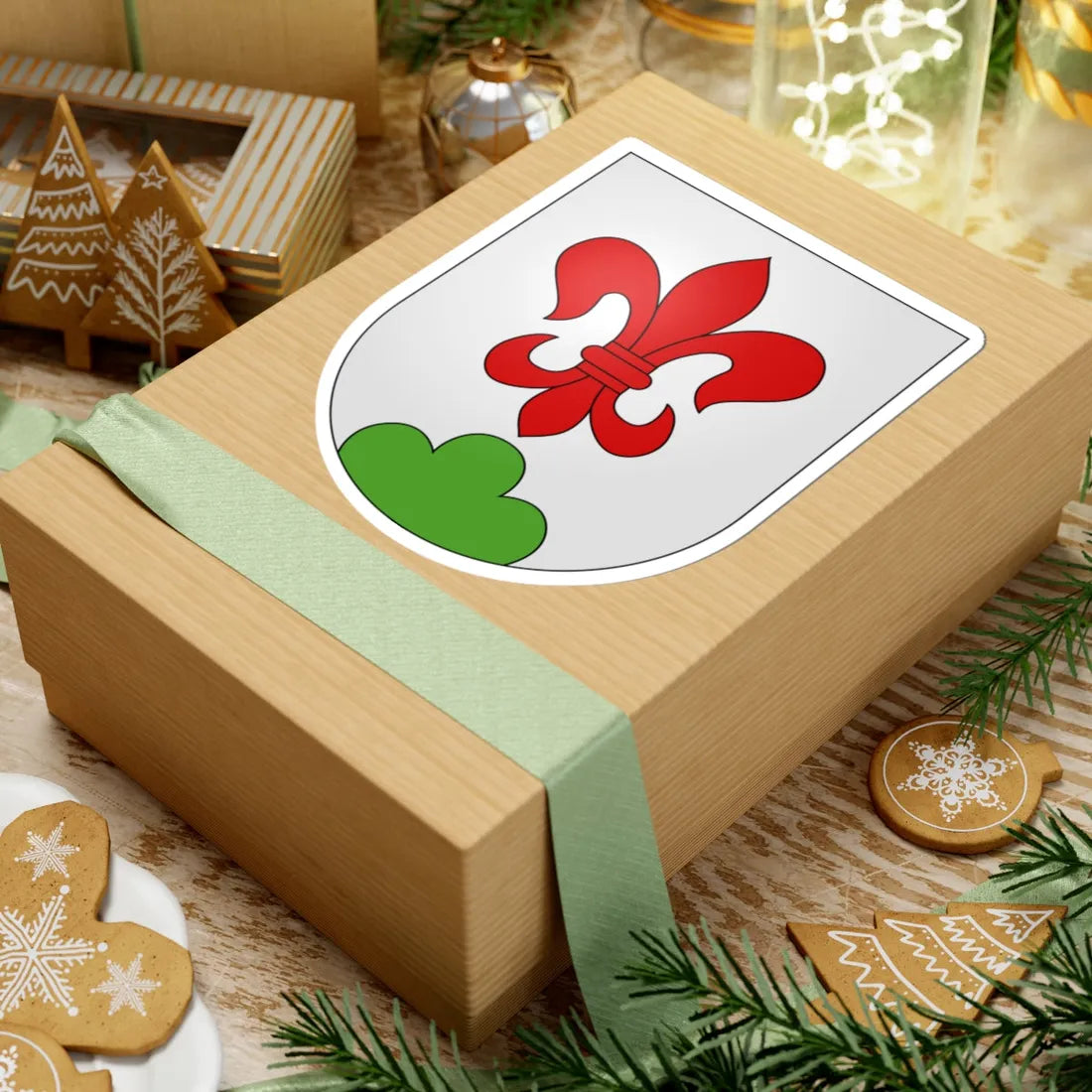 Alpnach-coat of arms (Switzerland) (Coat of Arms) STICKER Vinyl Kiss-Cut Decal - The Sticker Space