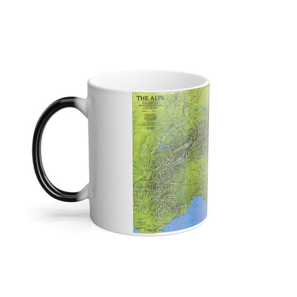 Alps, The (1985) (Map) Color Changing Mug 11oz-11oz-The Sticker Space