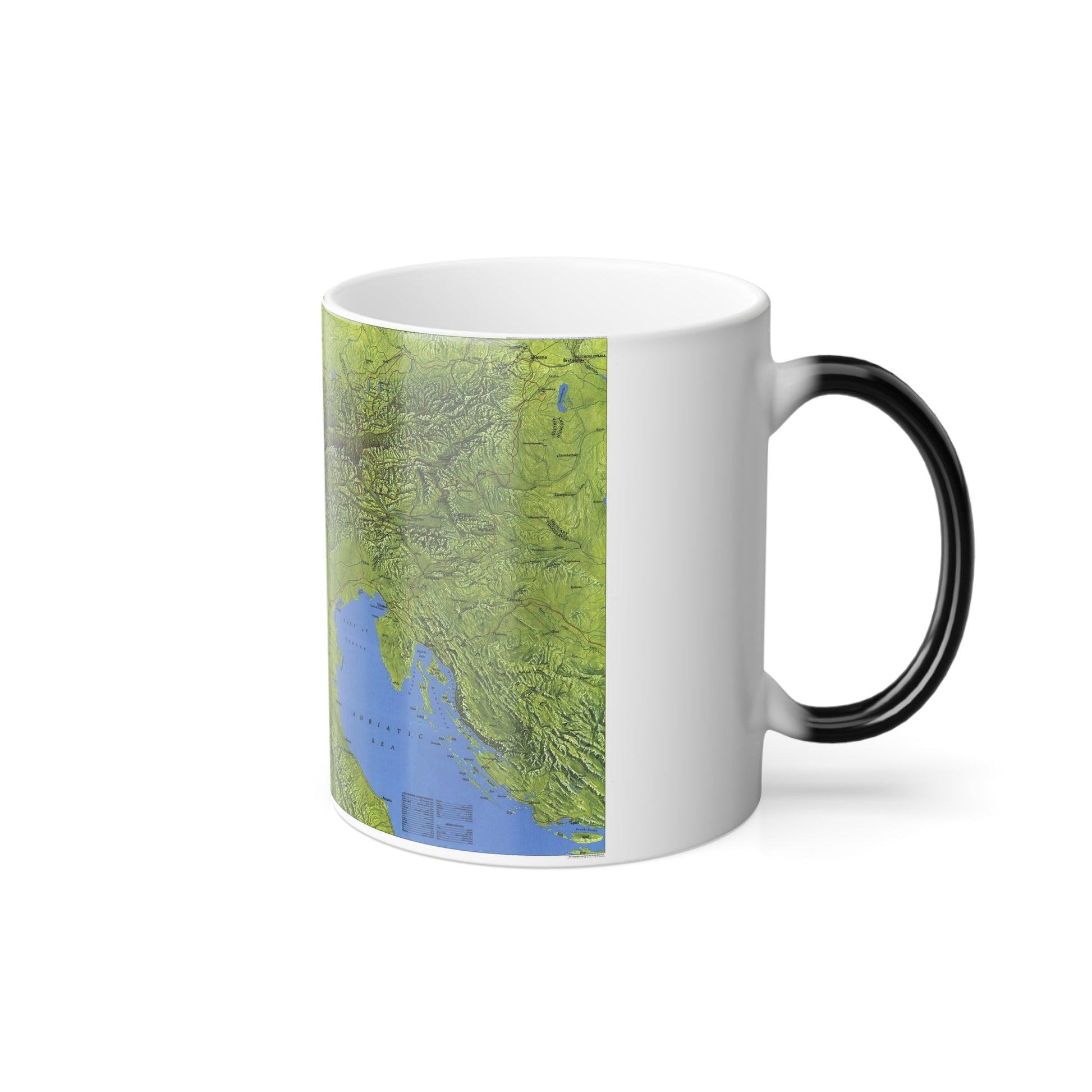 Alps, The (1985) (Map) Color Changing Mug 11oz-11oz-The Sticker Space