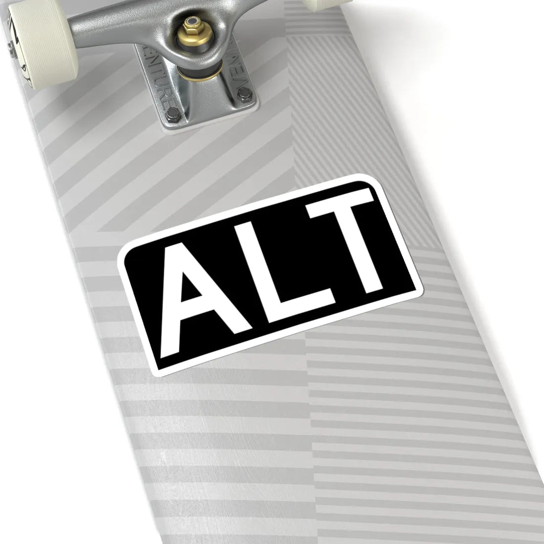 Alt plate black FL 1956 (Florida) (Road Sign) STICKER Vinyl Kiss-Cut Decal - The Sticker Space