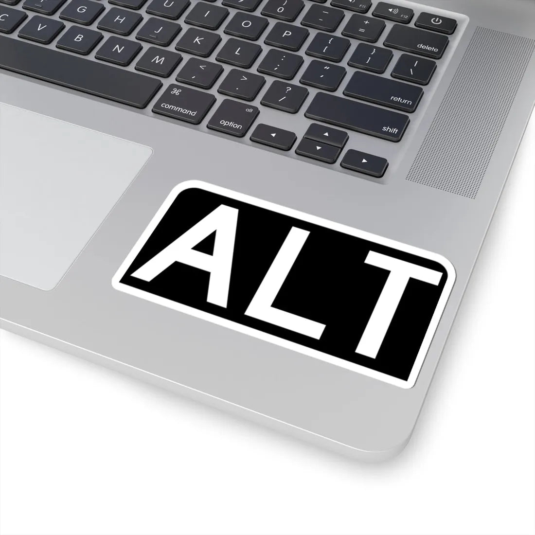 Alt plate black FL 1956 (Florida) (Road Sign) STICKER Vinyl Kiss-Cut Decal - The Sticker Space