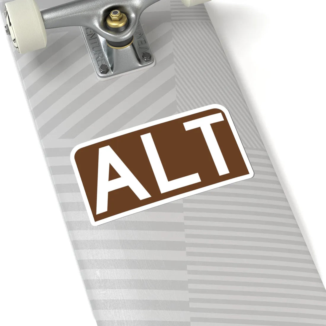 Alt plate brown FL 1956 (Florida) (Road Sign) STICKER Vinyl Kiss-Cut Decal - The Sticker Space