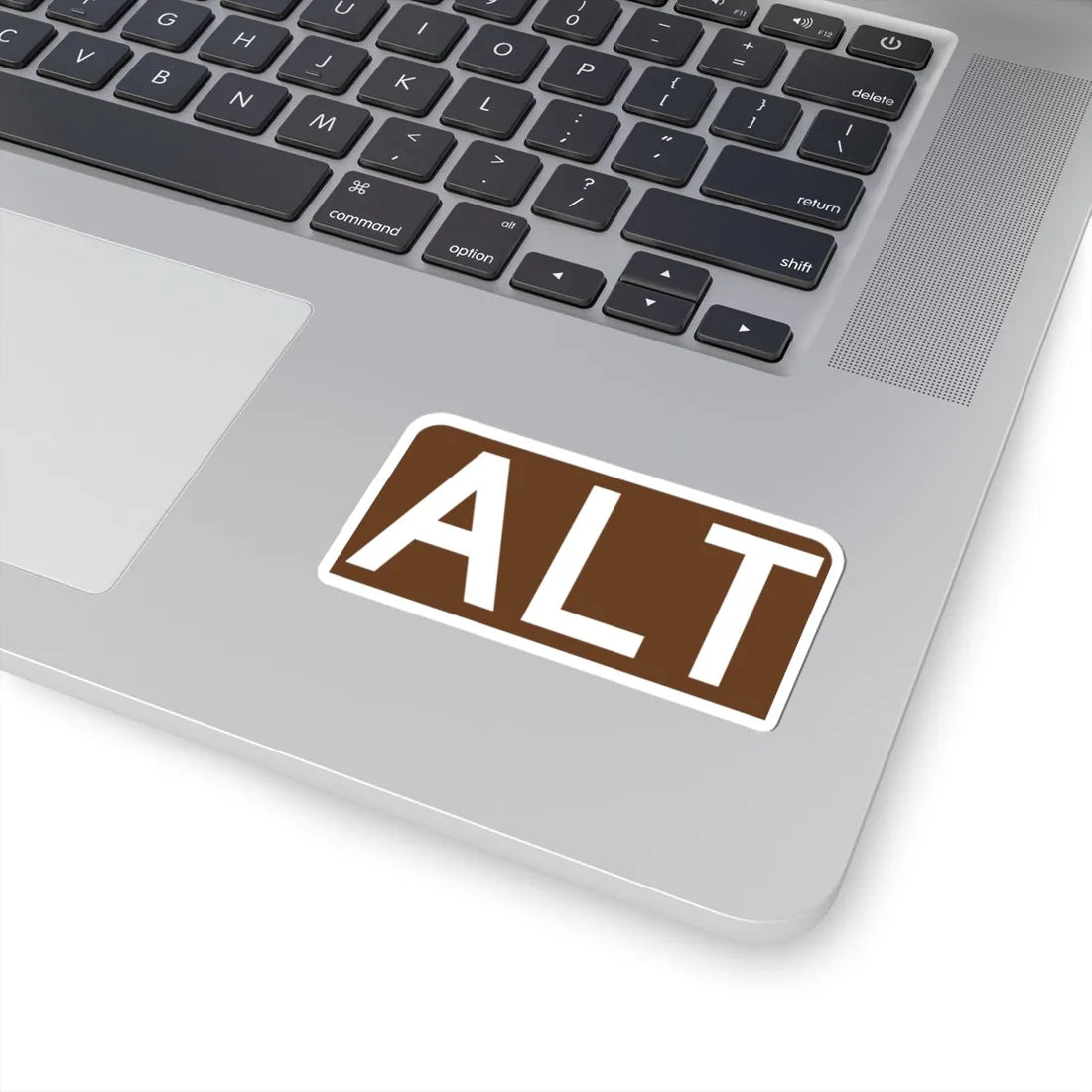 Alt plate brown FL 1956 (Florida) (Road Sign) STICKER Vinyl Kiss-Cut Decal - The Sticker Space