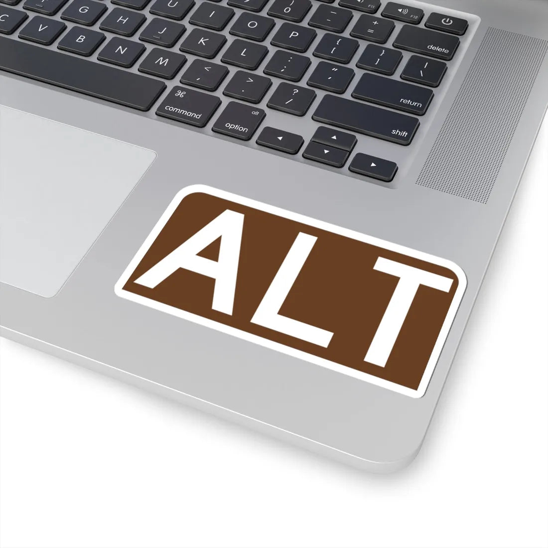 Alt plate brown FL 1956 (Florida) (Road Sign) STICKER Vinyl Kiss-Cut Decal - The Sticker Space