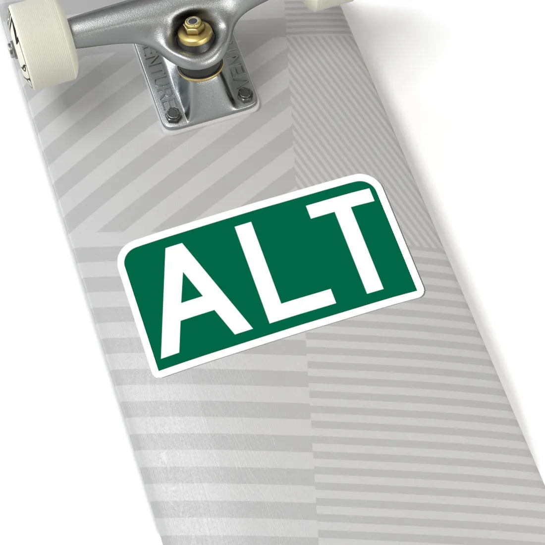 Alt plate green FL 1956 (Florida) (Road Sign) STICKER Vinyl Kiss-Cut Decal - The Sticker Space