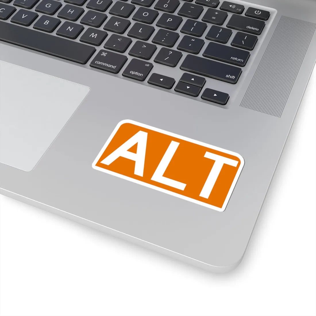 Alt plate orange FL 1956 (Florida) (Road Sign) STICKER Vinyl Kiss-Cut Decal - The Sticker Space
