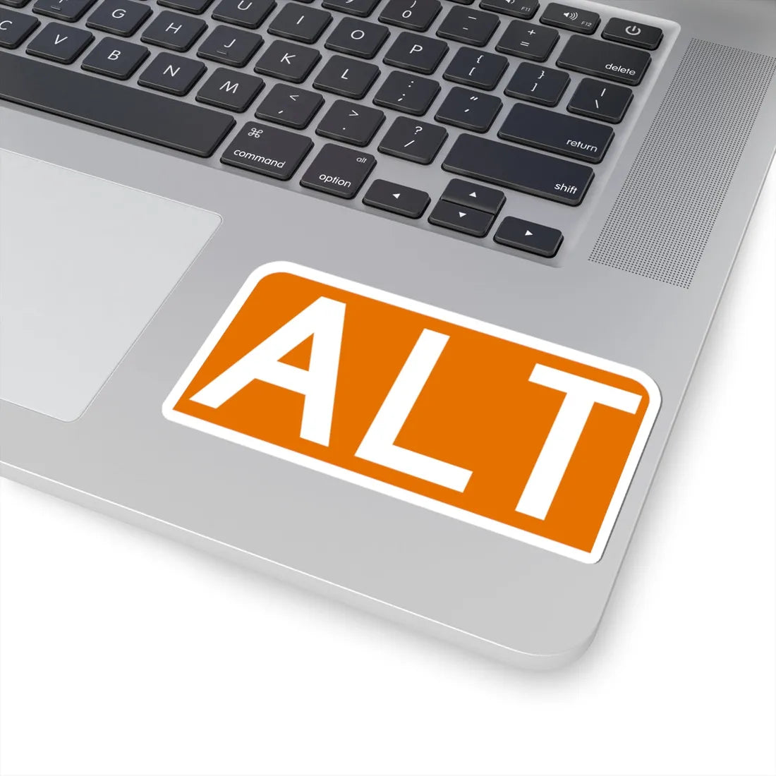 Alt plate orange FL 1956 (Florida) (Road Sign) STICKER Vinyl Kiss-Cut Decal - The Sticker Space