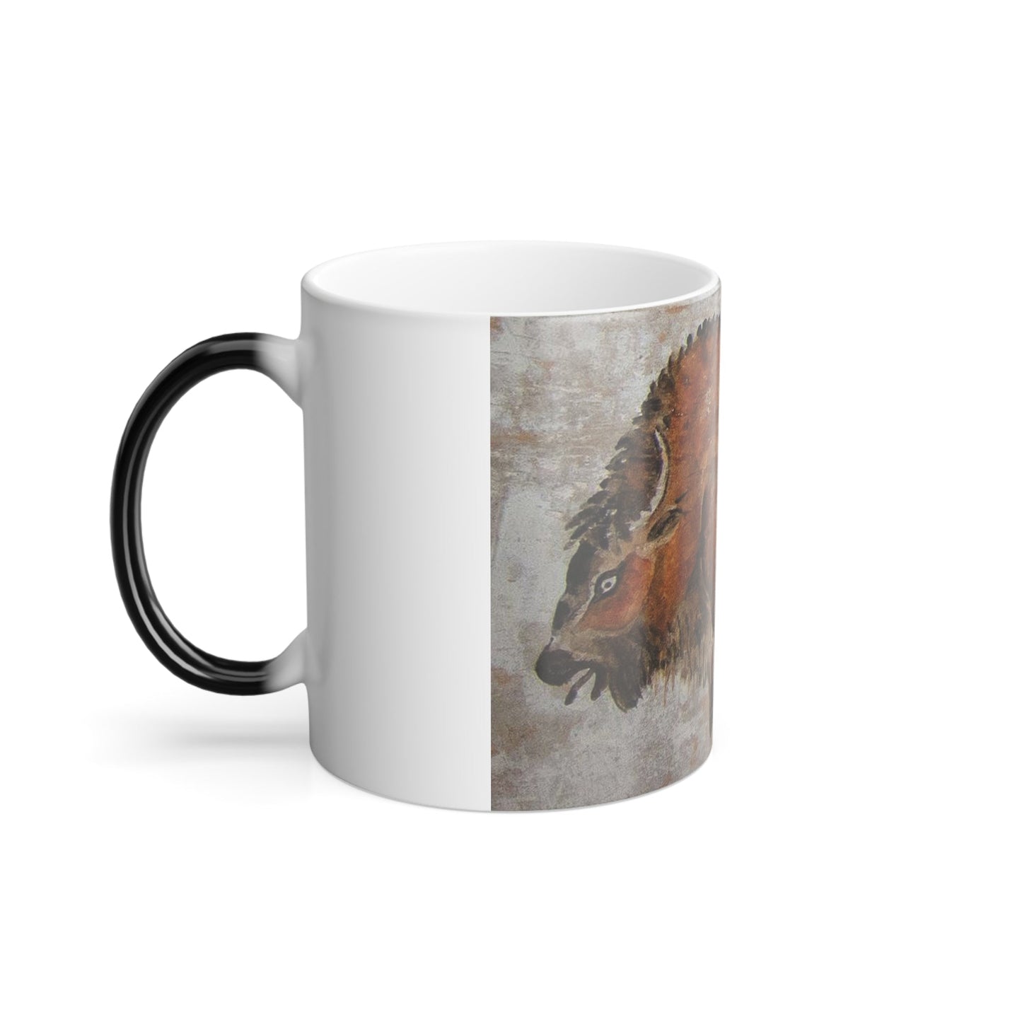 Altamira Bison, Magdelanian period - Color Changing Mug 11oz-11oz-The Sticker Space