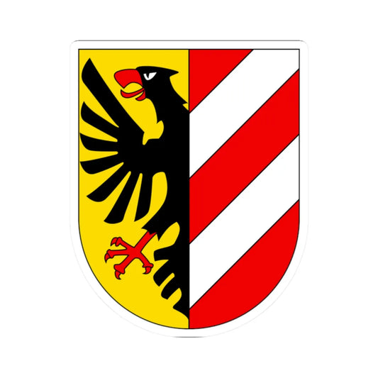 Altdorf-coat of arms (Switzerland) (Coat of Arms) STICKER Vinyl Kiss-Cut Decal 2 Inch White - The Sticker Space