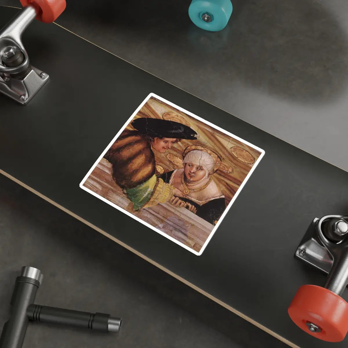 SKU:14748648916899802180 Sticker types:White Shape:Die-Cut Sizes:6" × 6"